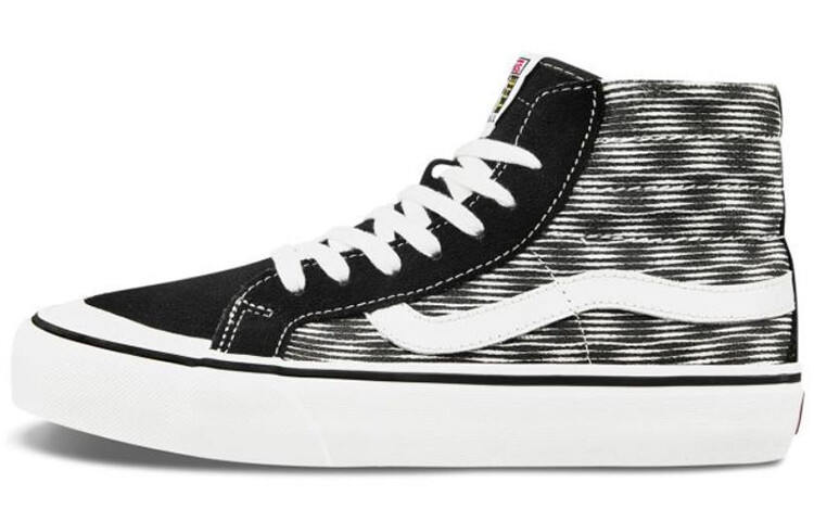 

Туфли для скейтбординга унисекс Vans SK8 HI Серый/Черный