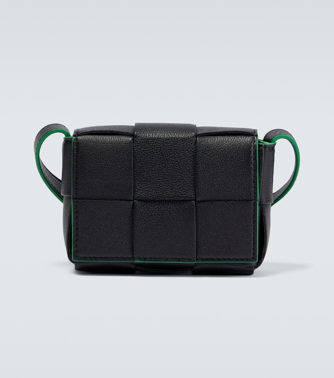 

Кожаная сумка на плечо Candy Cassette Bottega Veneta, черный