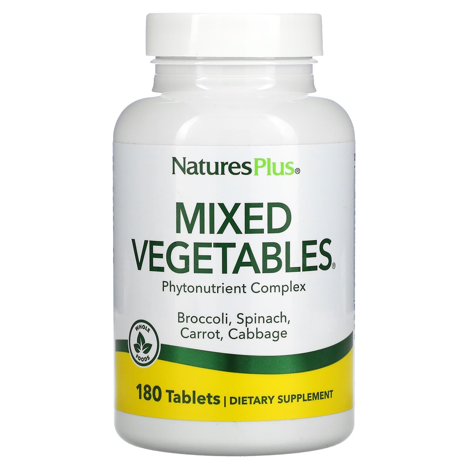 

Mixed Vegetables, 180 таблеток, NaturesPlus
