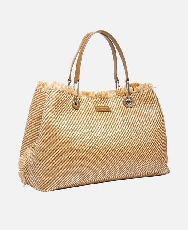 

Сумка шоппер Emporio Armani, бордовый