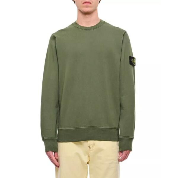

Футболка cotton sweatshirt Stone Island, зеленый