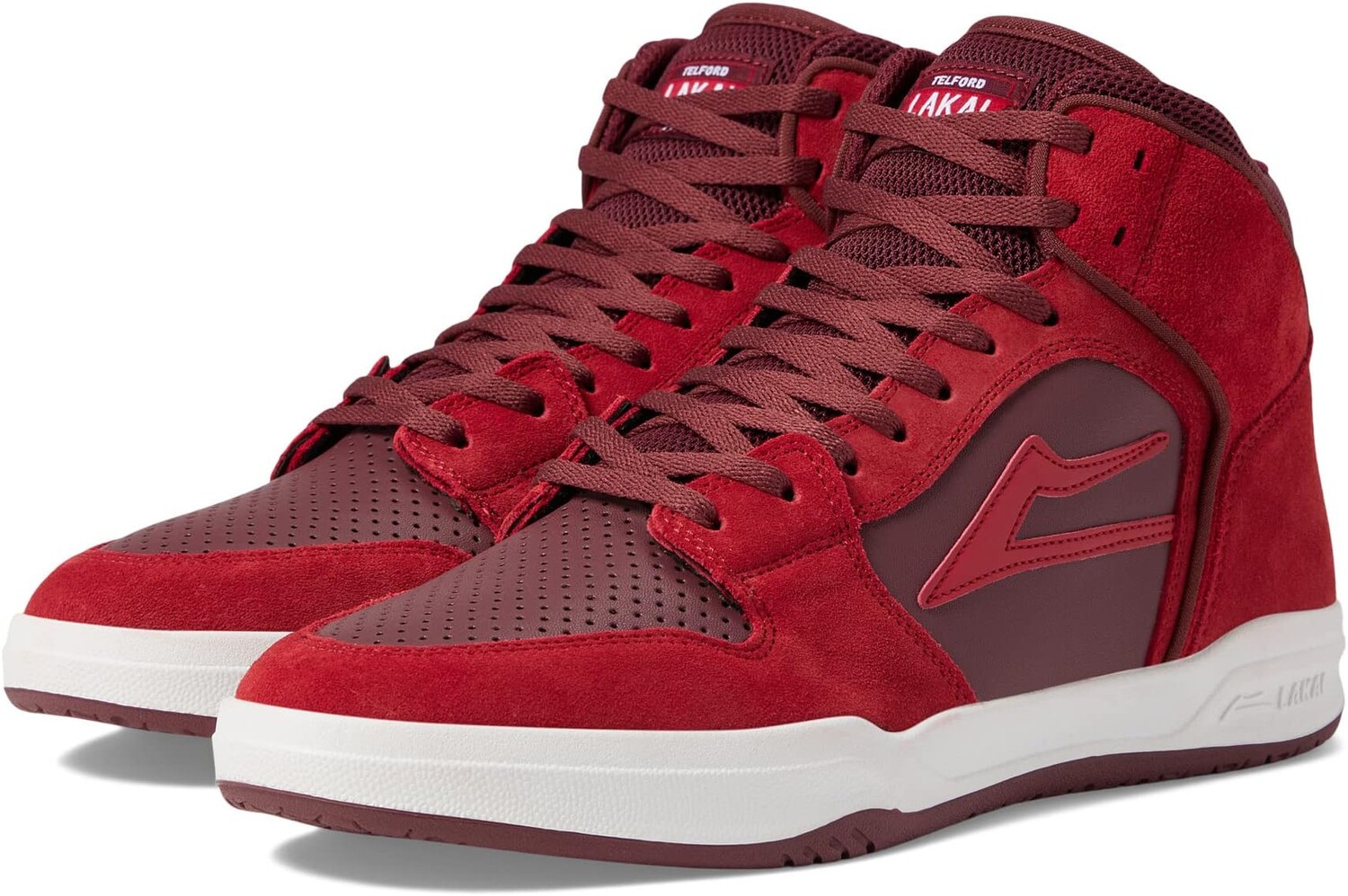 

Кроссовки Telford Lakai, цвет Burgundy Suede