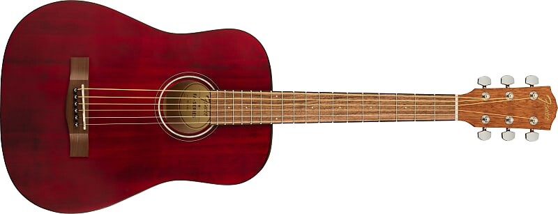 

Акустическая гитара Fender FA-15 3/4 Scale Steel with Gig Bag - Red