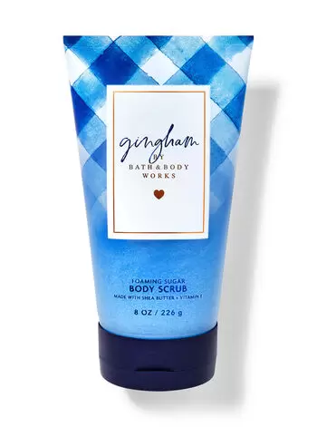 

Пенообразующий сахарный скраб для тела Gingham, 8 oz / 226 g, Bath and Body Works