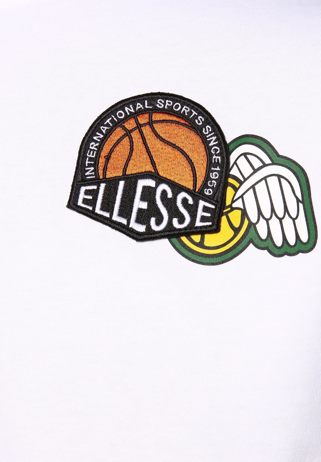 

Футболка с принтом BORETTO Ellesse, черный