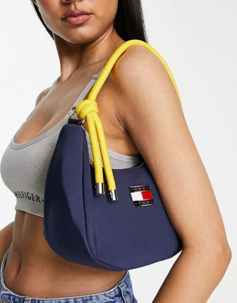 

Темно-синяя летняя сумка через плечо Tommy Jeans Beack