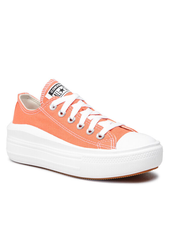 

Кроссовки из ткани Converse, оранжевый