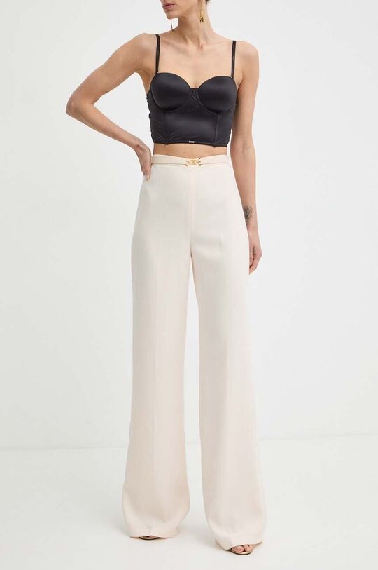 

Брюки Elisabetta Franchi, бежевый