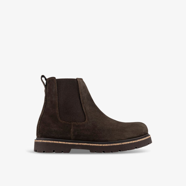 

Замшевые ботинки челси Highwood с язычком Birkenstock, цвет mocha