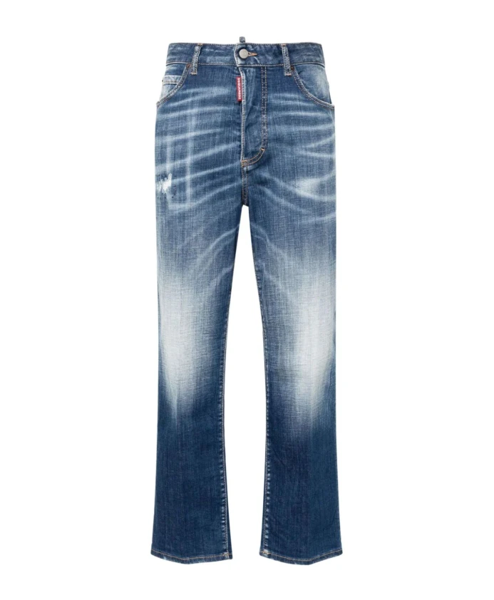 

Укороченные джинсы Dsquared2, синий