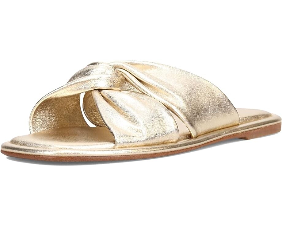 

Сандалии J/Slides Yaya, цвет Light Gold Leather