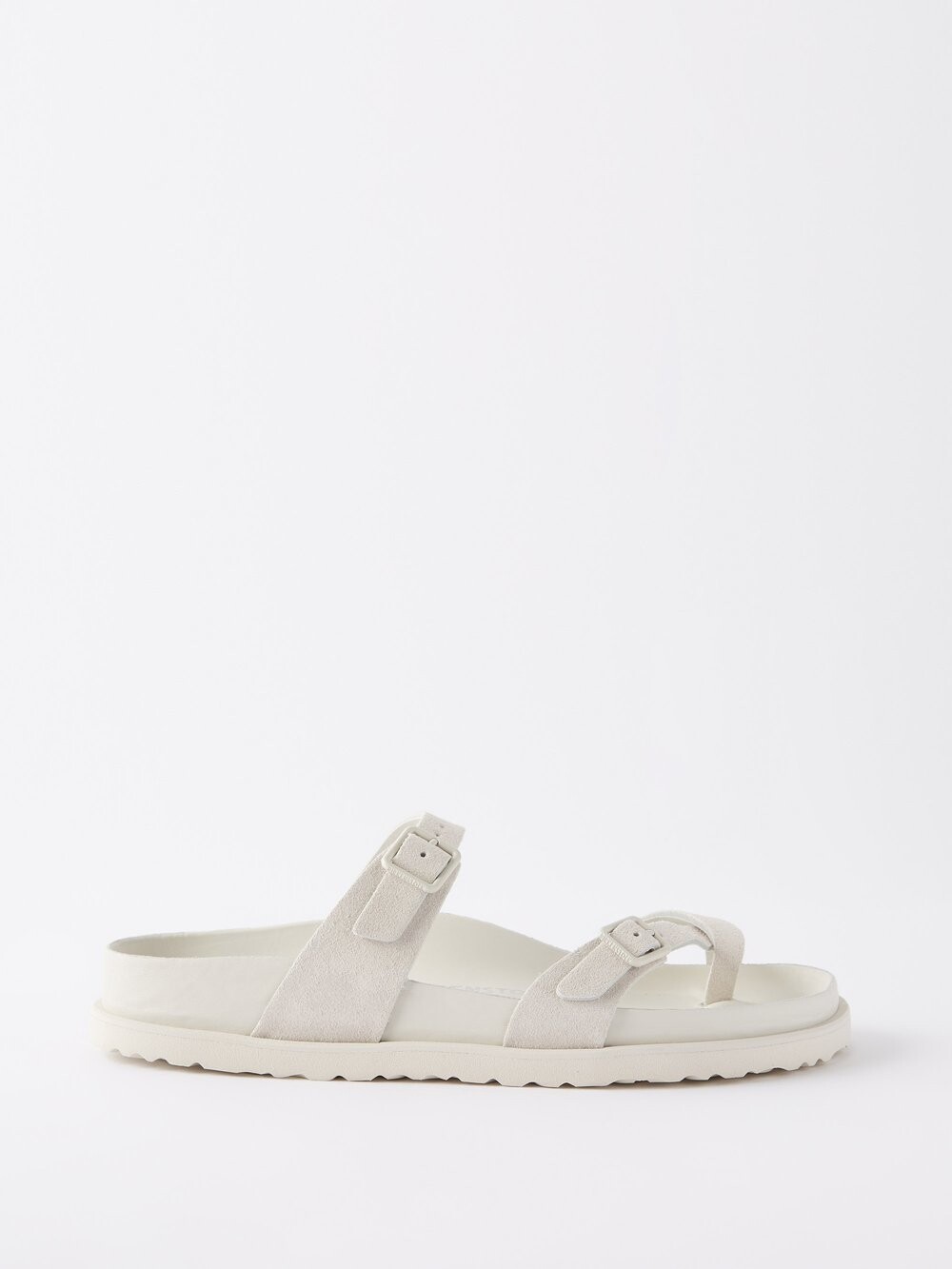 

Замшевые сандалии mayari Birkenstock, белый