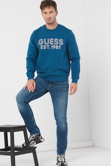 

Толстовка с овальным вырезом и логотипом GUESS