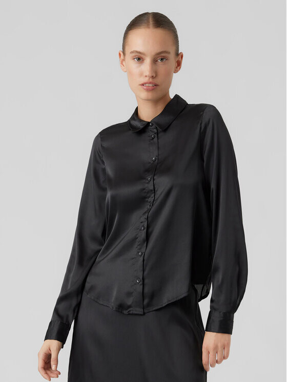 

Рубашка стандартного кроя Vero Moda, черный