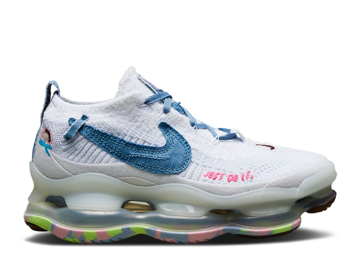

Кроссовки Nike Wmns Air Max Scorpion Flyknit 'Just Do It', белый