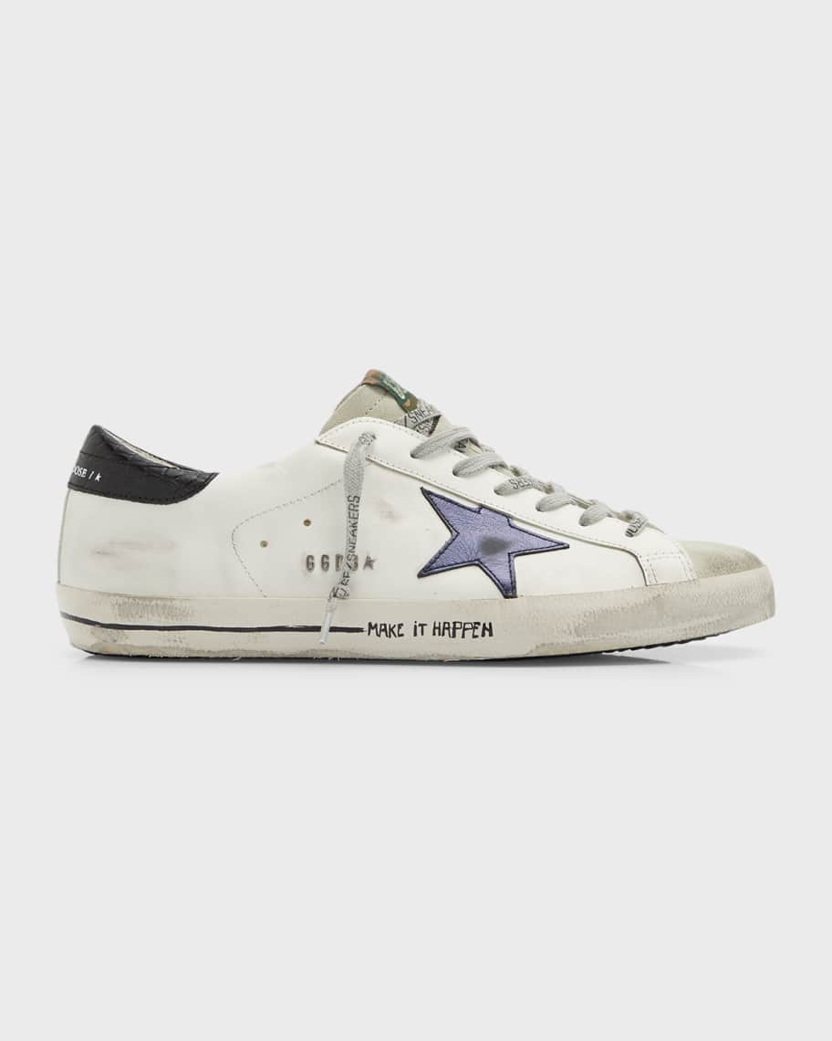 

Мужские кожаные низкие кеды Superstar Golden Goose