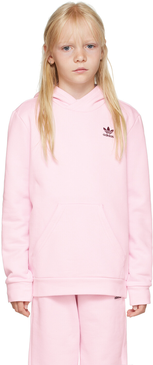 

adidas Kids Kids Розовый худи Adicolor Big Kids