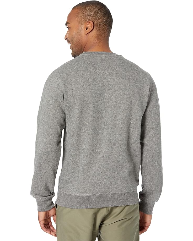Толстовка U.S. POLO ASSN. Long Sleeve Popover Crew Neck Fleece Sweatshirt, цвет Campus Grey