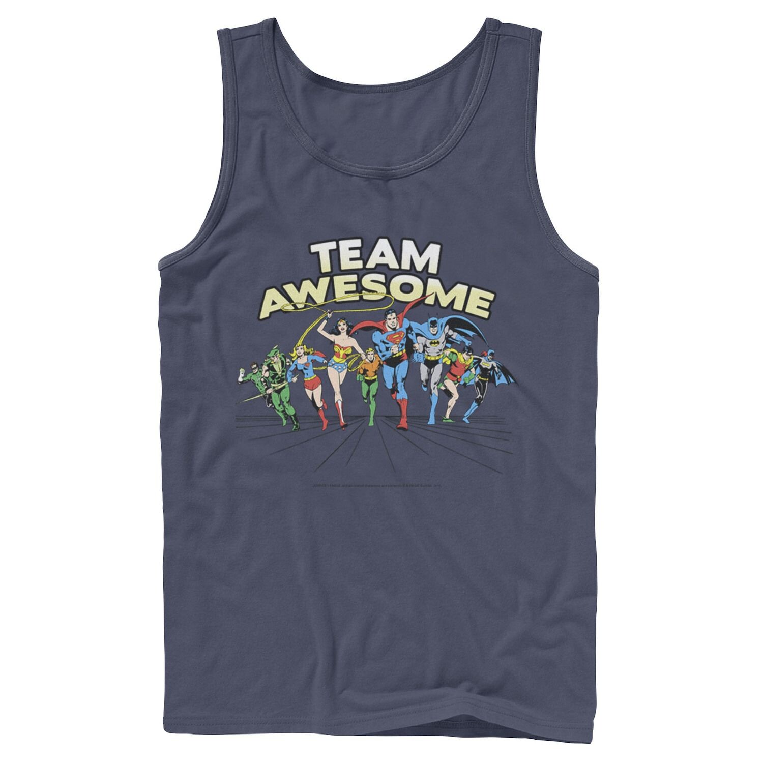 

Мужская майка команды Лиги справедливости DC Comics Awesome Group