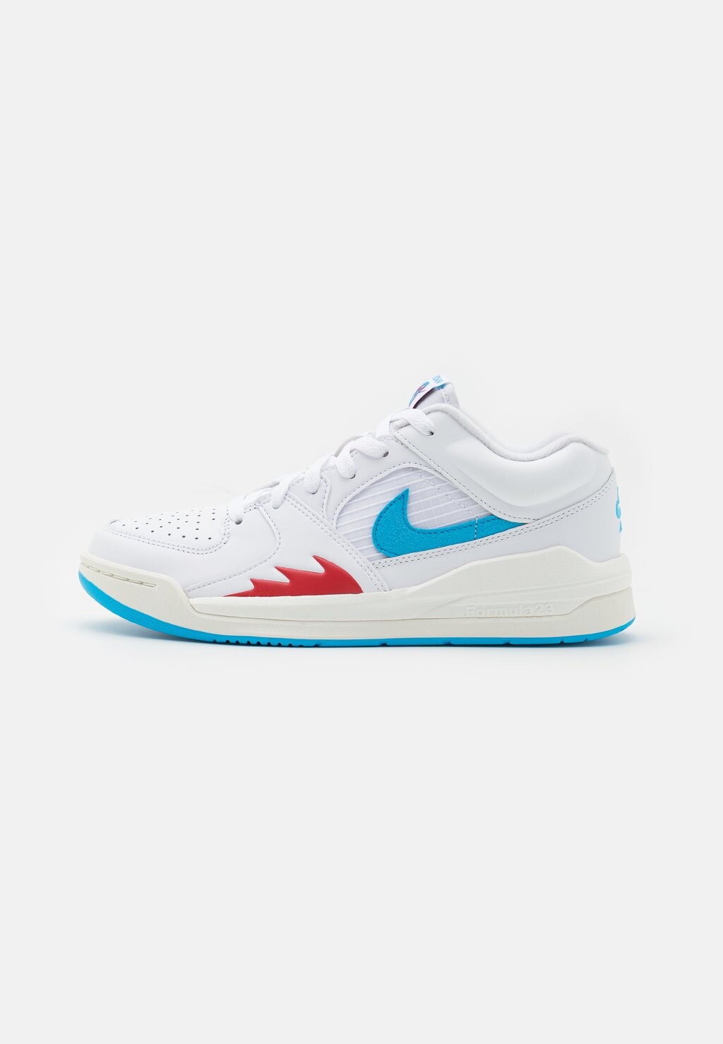 

Кроссовки низкие JORDAN STADIUM 90, цвет white/dark powder blue/sail/gym red