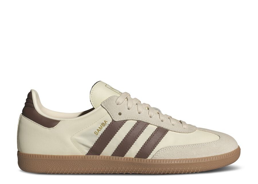 

Кроссовки adidas Samba OG, цвет Cream White Preloved Brown