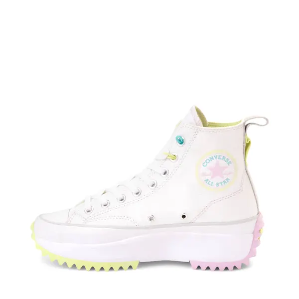 

Кроссовки Converse Run Star Hike Platform Sneaker, цвет White/Citron This/Fossilized