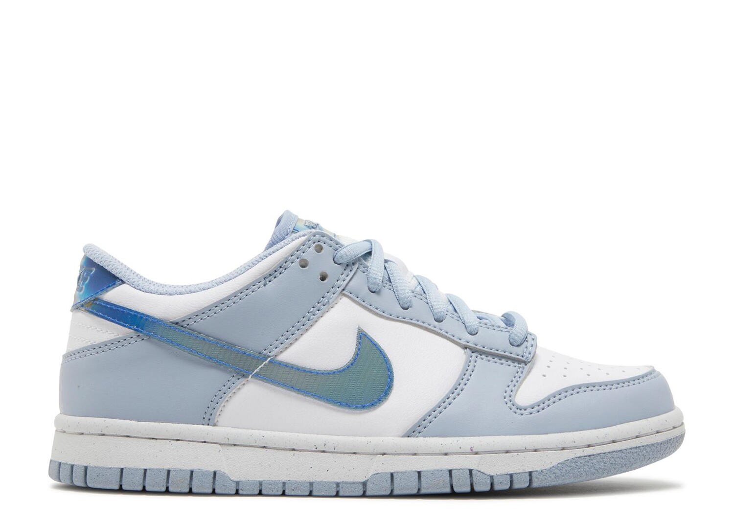 

Кроссовки Nike Dunk Low Next Nature Gs 'Blue Whisper Lenticular', синий