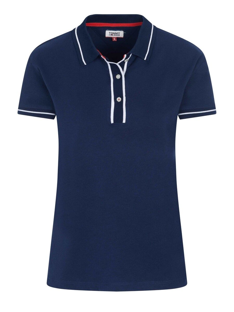 

Рубашка поло Tommy Hilfiger Jeans, ночной синий