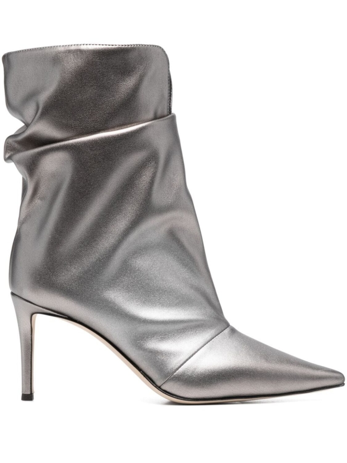 

Giuseppe Zanotti сапоги Yunah 80 с эффектом металлик, серебристый
