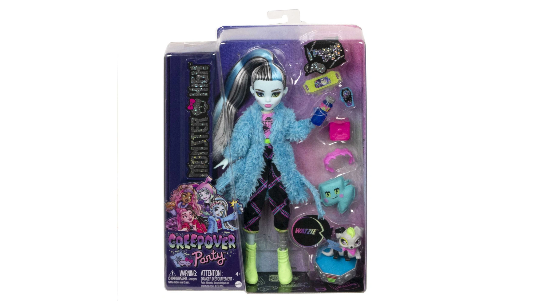 Кукла криповер monster high фрэнки Mattel – купить с доставкой из-за рубежа  через платформу «CDEK.Shopping»