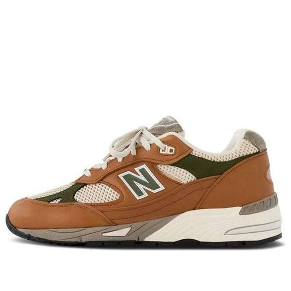 

Кроссовки x aime leon dore 991 сделано в англии New Balance, коричневый