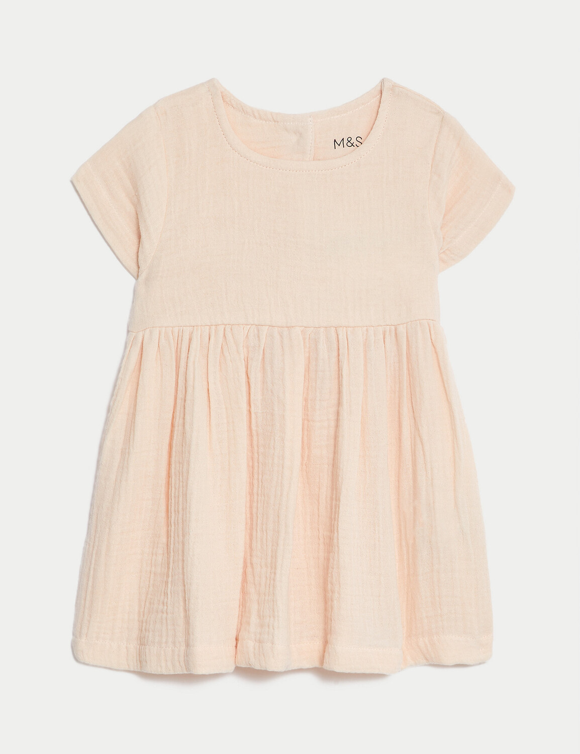 

Платье из чистого хлопка (0–3 года) Marks & Spencer