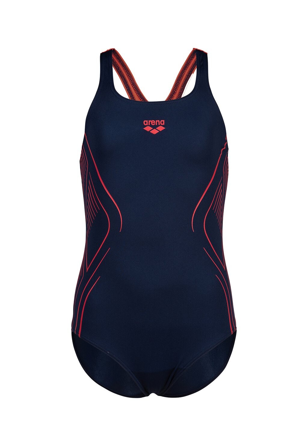 

Купальник Reflecting Arena, цвет navy bright coral