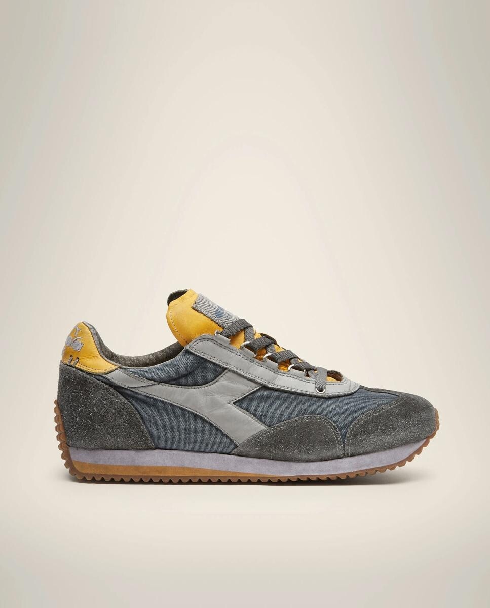 

Разноцветные кроссовки унисекс с эффектом потертости Diadora Heritage, серый
