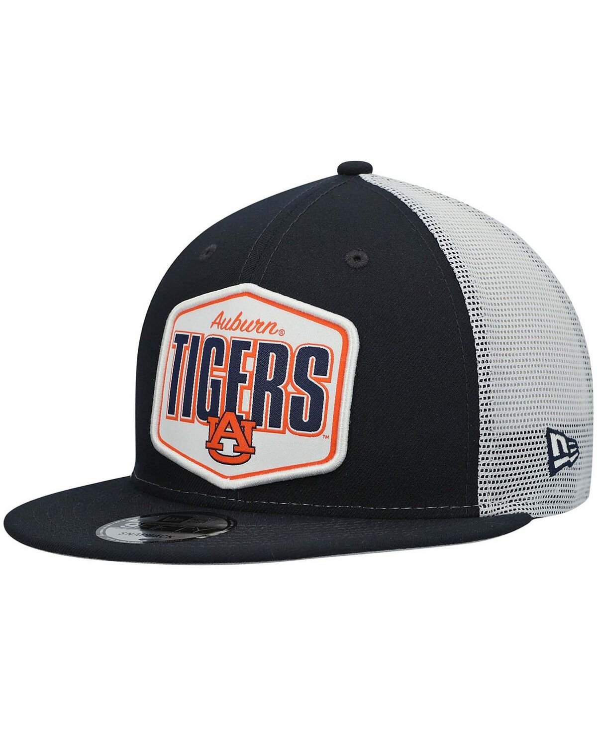 

Мужская темно-каштановая шляпа Tigers Hex Patch 9Fifty Snapback New Era