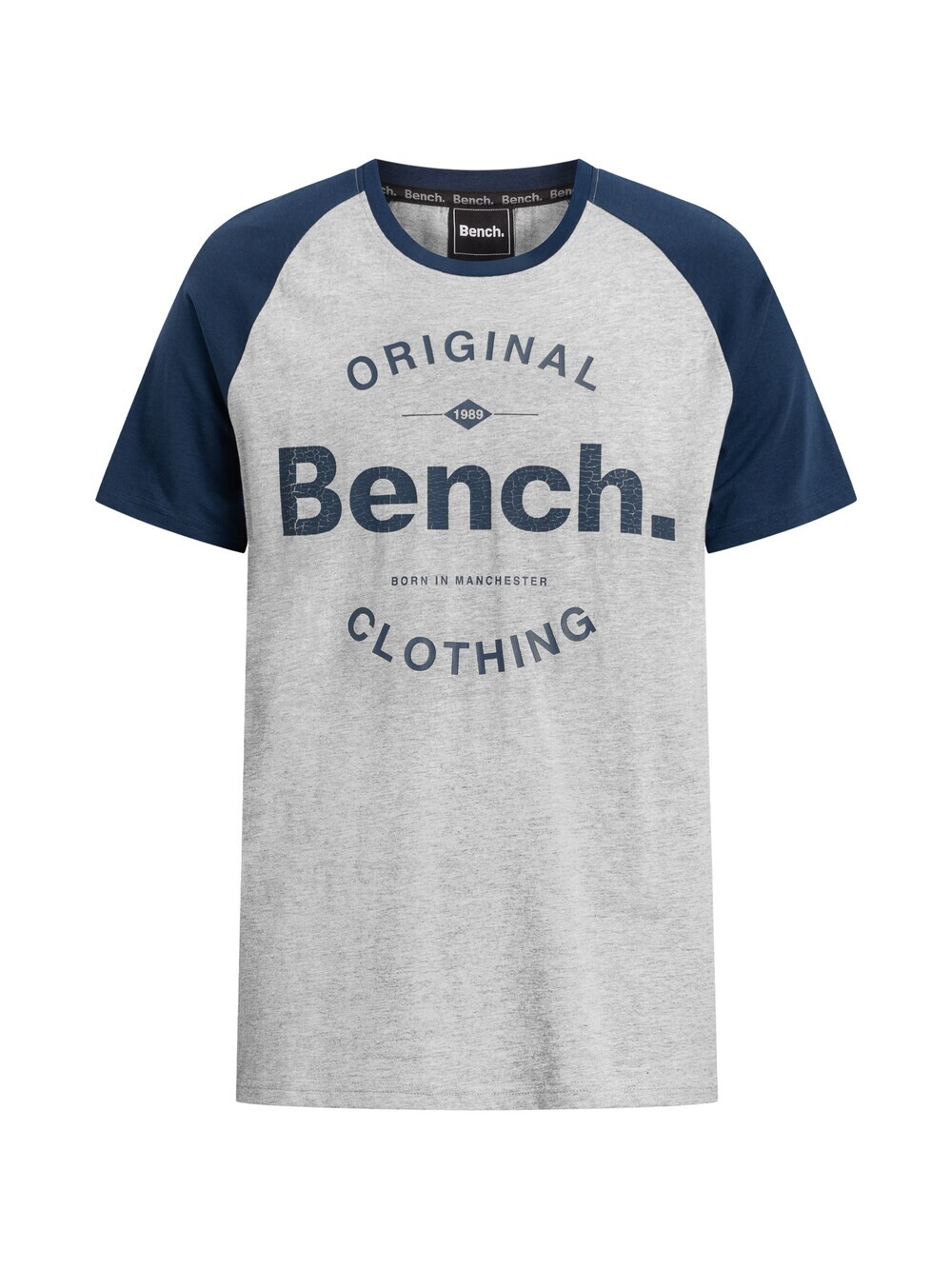

Футболка Bench Hazza, серо-голубой, Синий