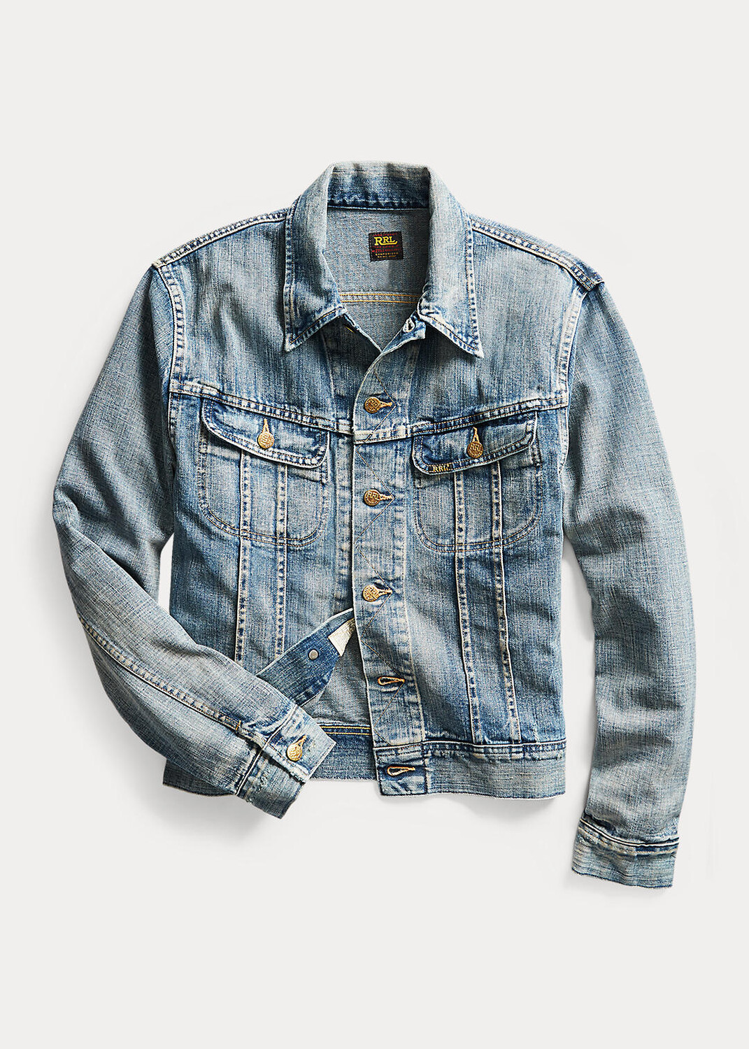 

Джинсовая куртка Leeland Indigo Trucker