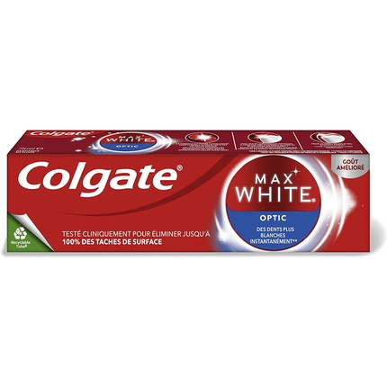 Зубная паста Blancheur White Instant 75 мл Мгновенное отбеливание, Colgate зубная паста мгновенное отбеливание white glo instant whitening 100 г