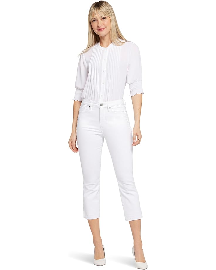 

Джинсы NYDJ High Rise Chloe Capri in Optic White, белый