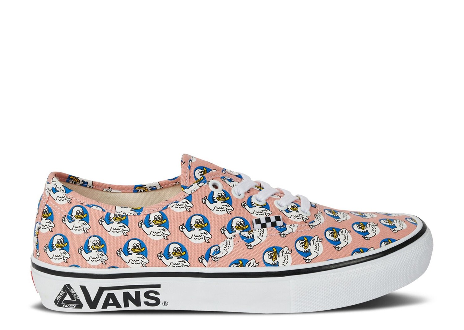 

Кроссовки Vans Palace X Skate Authentic 'Jeremy The Duck - Salmon', розовый