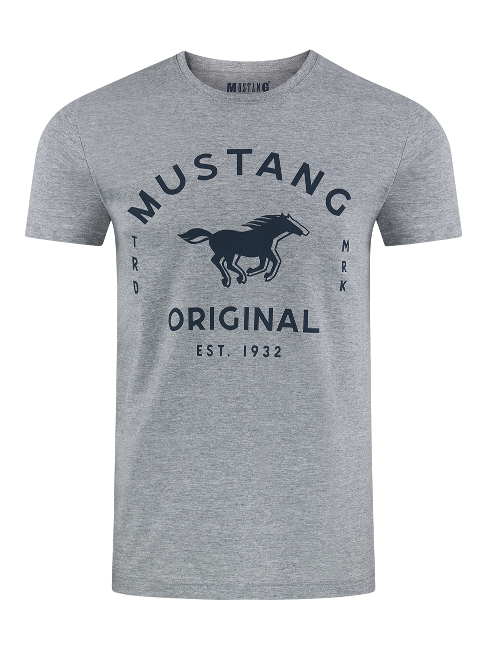 Футболка Mustang Print Tee, серый