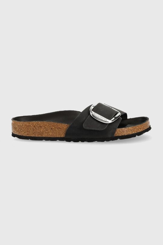 

Кожаные шлепанцы Madrid Birkenstock, черный