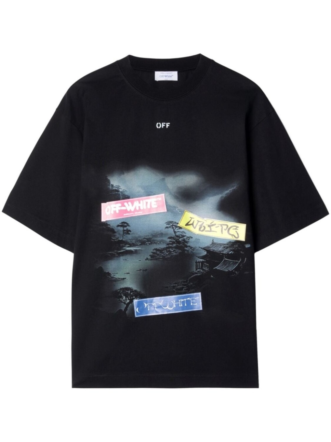 

Off-White футболка с графичным принтом, черный