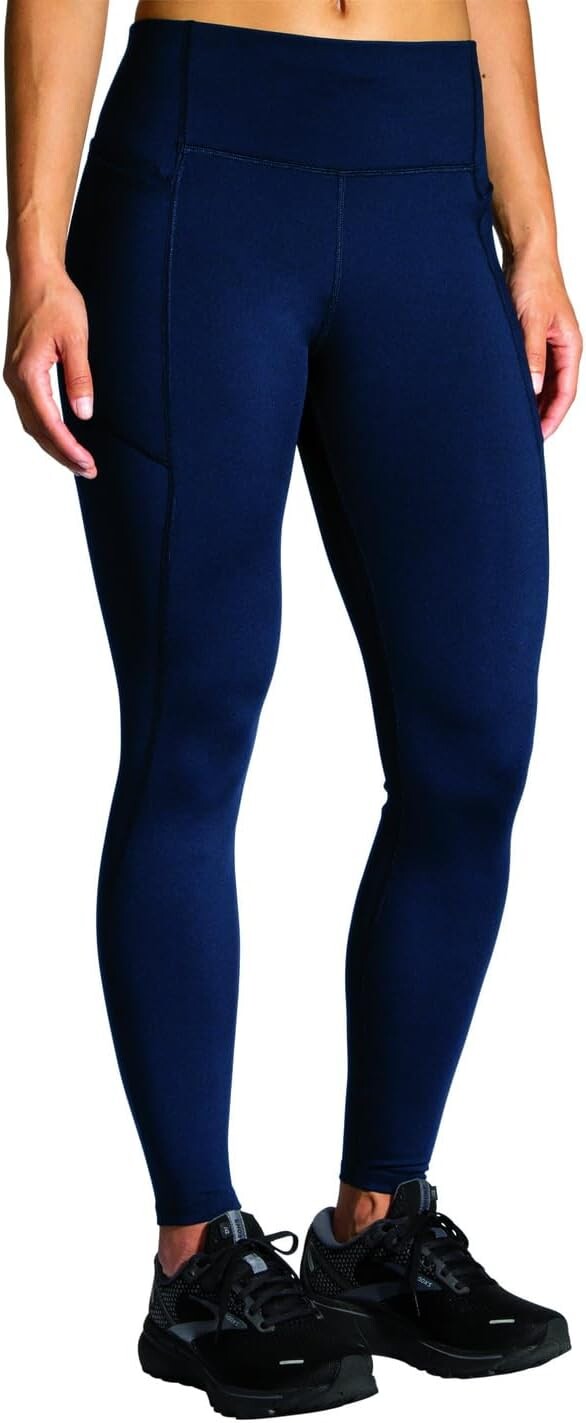

Брюки Brooks Moment Tights, темно-синий
