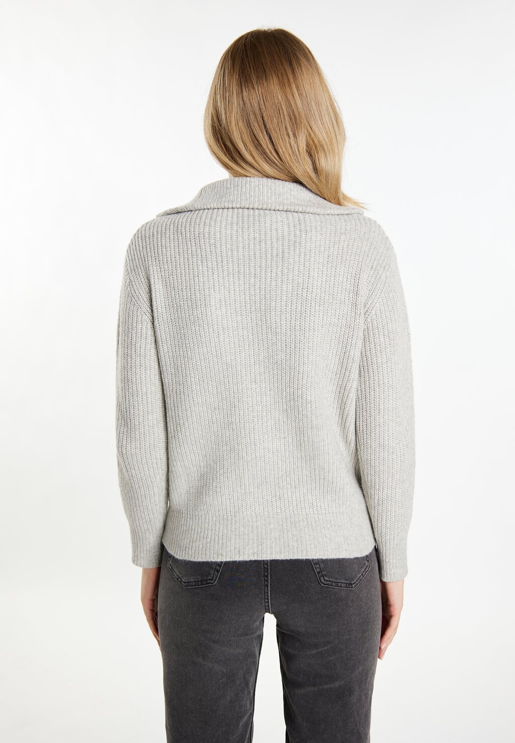 

Толстовка на молнии DreiMaster, цвет Mottled Grey
