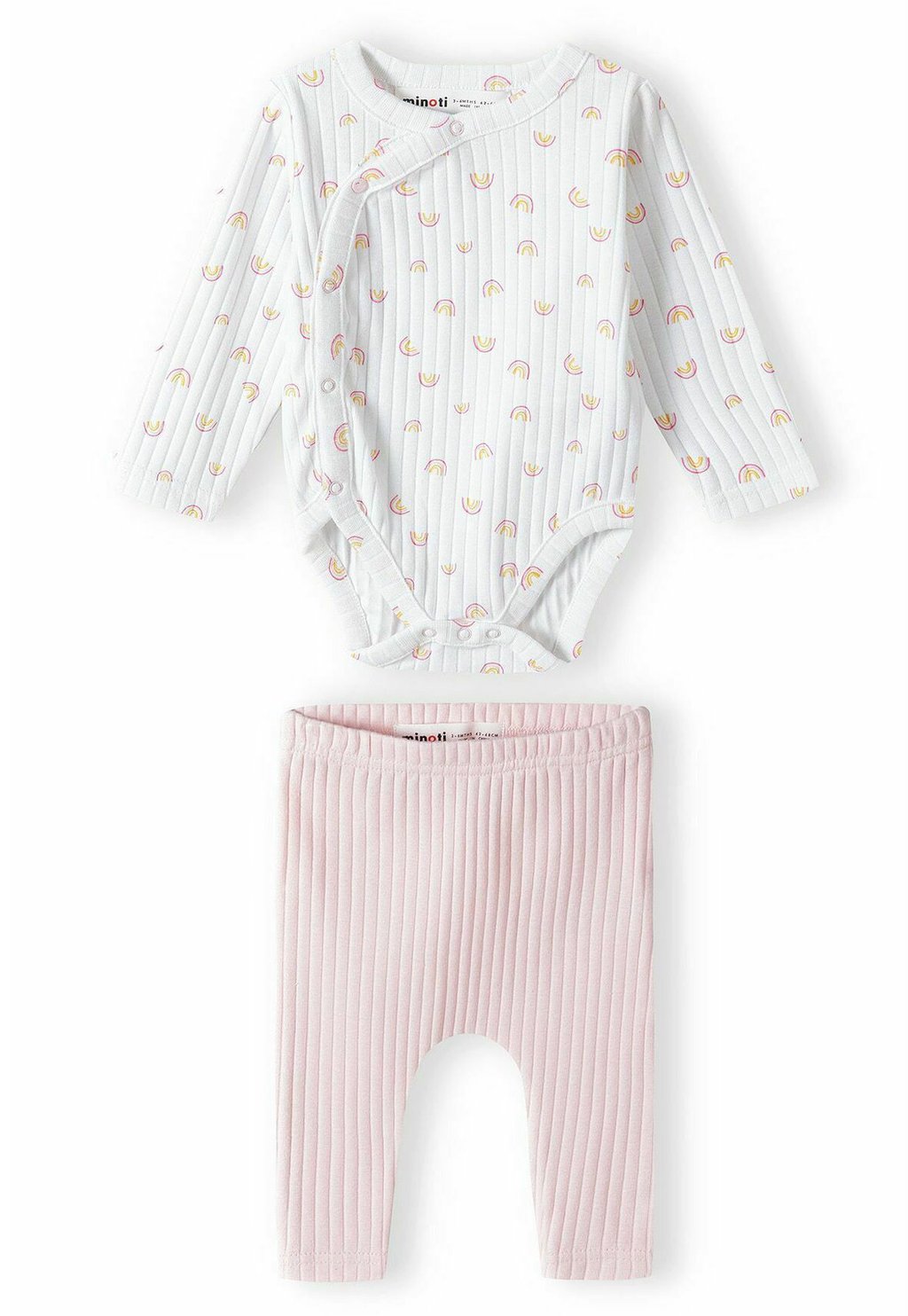 

Колготки 2 PCS SET MINOTI, цвет pink /white