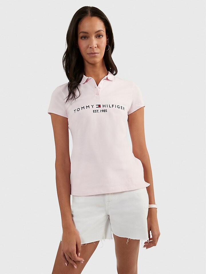 

Поло Slim Fit с логотипом Hilfiger Tommy Hilfiger