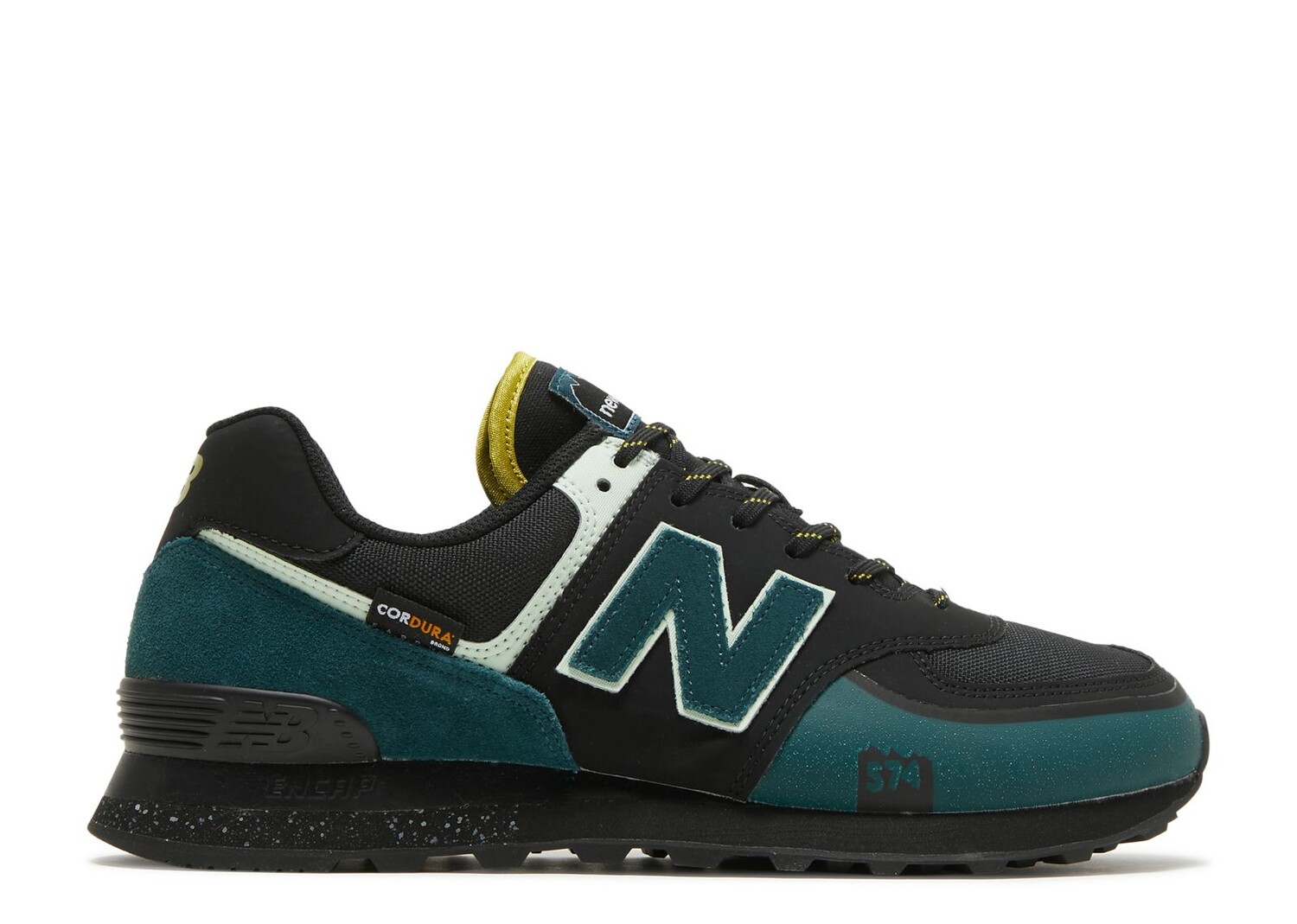 

Кроссовки New Balance 574T 'Black Trek', зеленый