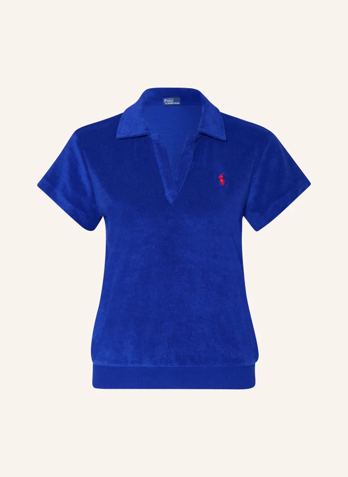

Махровая рубашка-поло Polo Ralph Lauren, синий