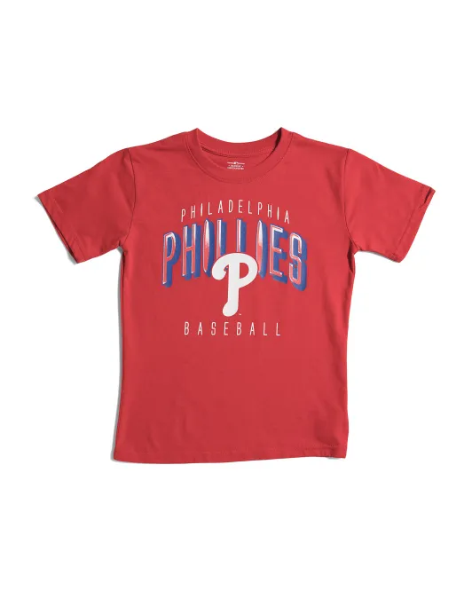 

Футболка для больших мальчиков Mlb Philadelphia Phillies, цвет Multicolor